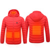 New Heated Jacket Coat USB Electric Jacket Cotton Coat Heater Thermal Clothing Heating Vest