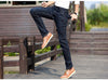 Stretch straight jeans