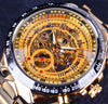 Men's Personalized Hollow Automatic Steel Watch