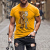 Teddy Bear Fashion Collarless Black t-Shirt