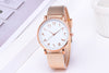 Couple's Creative Quartz Watch – Digital Mesh Band