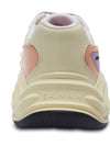 Balmain Run-Row panelled leather trainers