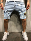 Men's badge shorts