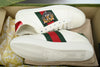 GUCCI ACE Cowhide Tiger Head Embroidered Sports Fashion Sneakers