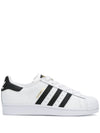 adidas Superstar "White/Black/Gold" sneakers