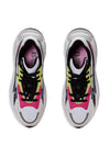 Balmain Run-Row panelled leather trainers