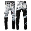 Purple Brand Jeans Foreign Trade Cross-border In Stock American High Street Heavy Industry Manual