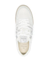 FENDI Match FF-appliqué leather snekaers