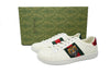 GUCCI ACE Cowhide Tiger Head Embroidered Sports Fashion Sneakers