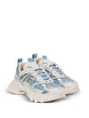 Balmain B-East monogram denim trainers