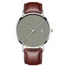 Men's Simple Waterproof Quartz Watch – Calendar Display