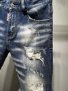 New Fashion Personality Men's Jeans Short