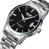 Men's Luxury Quartz Watch – Stainless Steel, Date Display