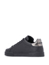 Dolce & Gabbana - Portofino crown-patch leather sneakers