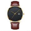 Men's Simple Waterproof Quartz Watch – Calendar Display