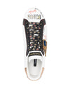 Dolce & Gabbana - Portofino patch-detail leather sneakers