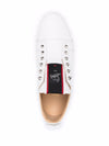 Christian Louboutin studded slip-on leather sneakers