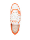 FENDI Match leather sneakers