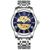 Men's Fashion Automatic Mechanical Watch – Hollow, Waterproof Design