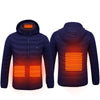 New Heated Jacket Coat USB Electric Jacket Cotton Coat Heater Thermal Clothing Heating Vest