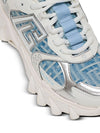 Balmain B-East monogram denim trainers