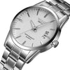 Men's Luxury Quartz Watch – Stainless Steel, Date Display