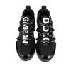 DOLCE & GABBANA - Portofino sneakers in calfskin and patent leather