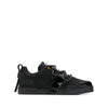DOLCE & GABBANA - Portofino sneakers in calfskin and patent leather