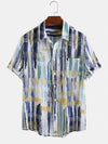 Fashion Casual Print Hawaiian Shirts For Men
